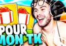 MON PLUS BEAU CADEAU A THEKAIRI78 SUR FORTNITE BATTLE ROYALE !!!