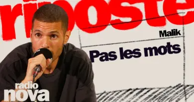 Pas les mots » – Live de Malik dans « La riposte