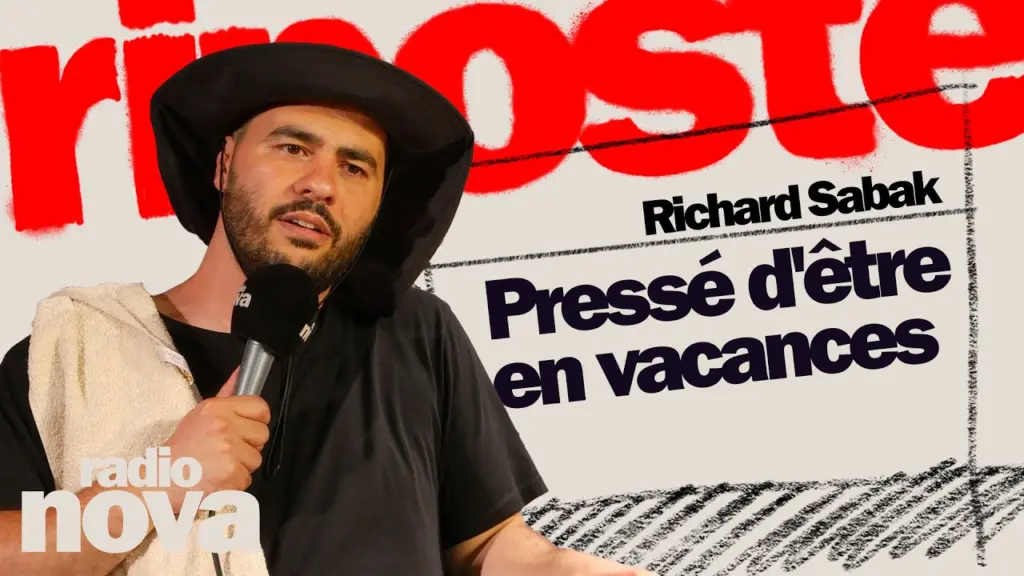 Pressé d’être en vacances – La chronique de Richard Sabak dans « La riposte »